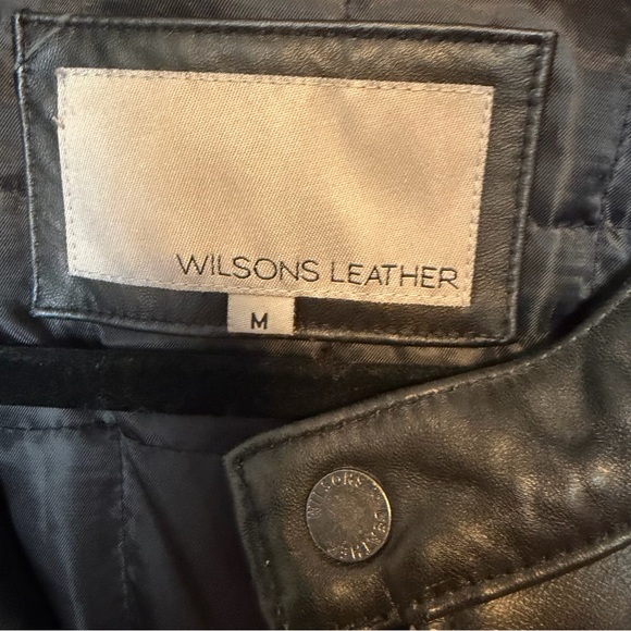 Sean Vintage Leather Racer Jacket Wilson’s leather jacket - Picture 8 of 9